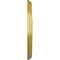 Ekena Millwork Palmetto Ceiling Medallion (Fits Canopies up to 4 7/8"), 12 1/8"OD x 3 1/2"ID x 1"P, Rich Gold CM12PMRGS - alternate 2